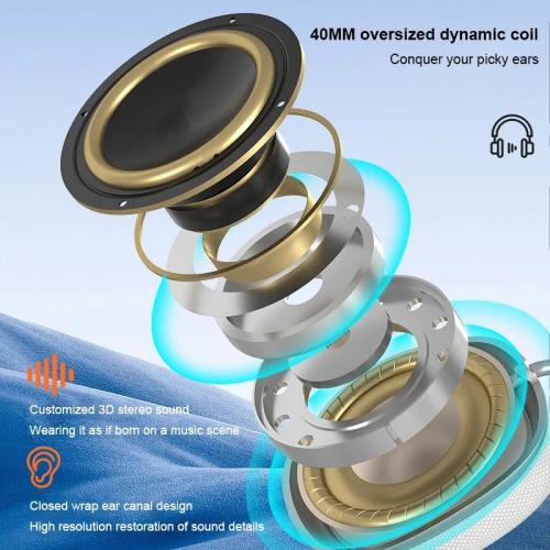 "سماعات بلوتوث لاسلكية P9 Promax مع حافظة سماعات ر...