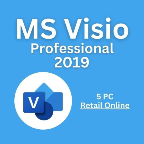 مفتاح Visio 2021 Professional لتفعيل خمس اجهزة