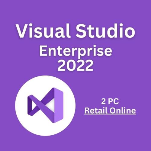 مفتاح Visual Studio 2022 Enterprise لتفعيل جهازين...