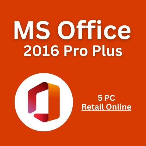 مفتاح Office 2016 Professional Plus لتفعيل 5 أجهزة...