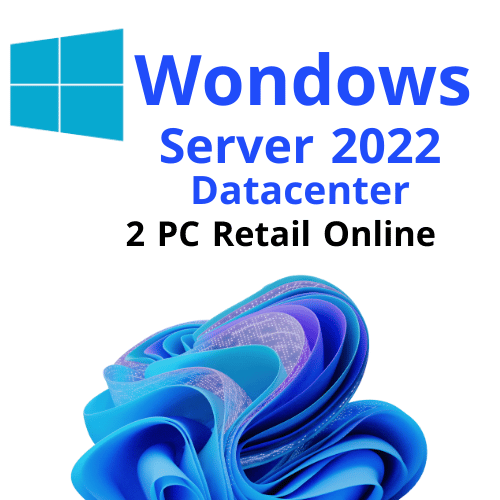 مفتاح Windows Server 2022 Datacenter لتفعيل جهازين...