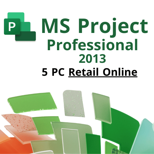 مفتاح Project 2013 Professional لتفعيل 5 أجهزة كمب...