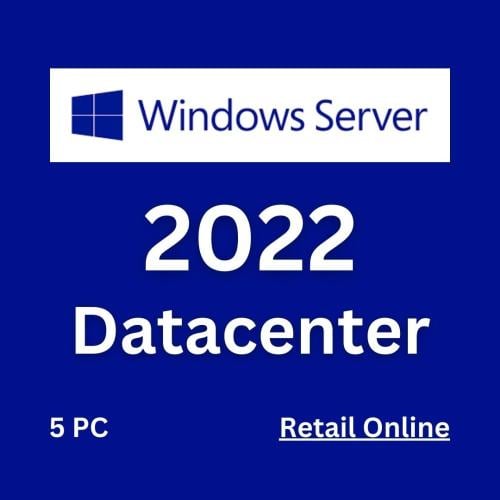 مفتاح Windows Server 2022 Datacenter لتفعيل خمس اج...