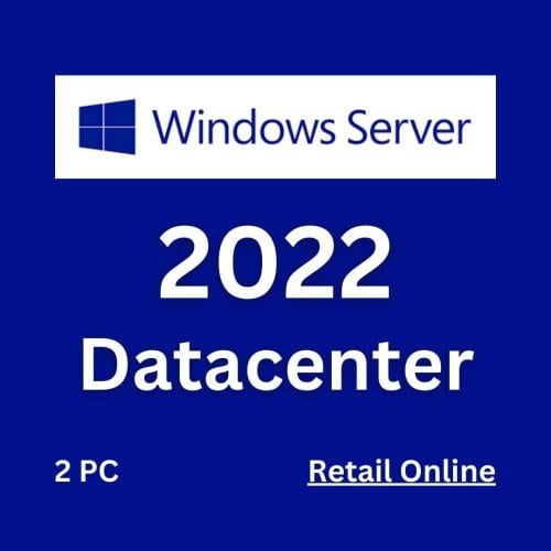 مفتاح Windows Server 2022 Datacenter لتفعيل جهازين...