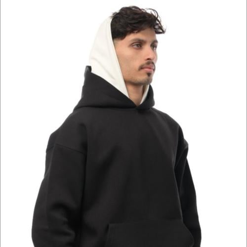 بلوفر دبل كاب ( اسود )