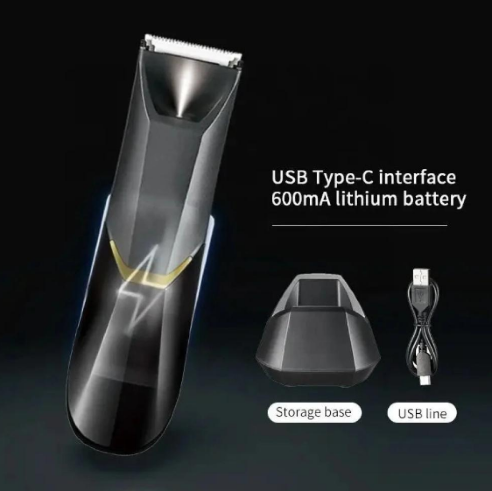ماكينة حلاقة رجالي للشعر مقاومة للماء مع اعادة الشحن عبر منفذ USB