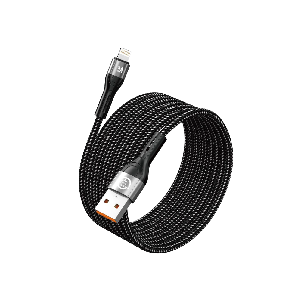 كيبل  USB/ايفون جولدن بلس 2 متر