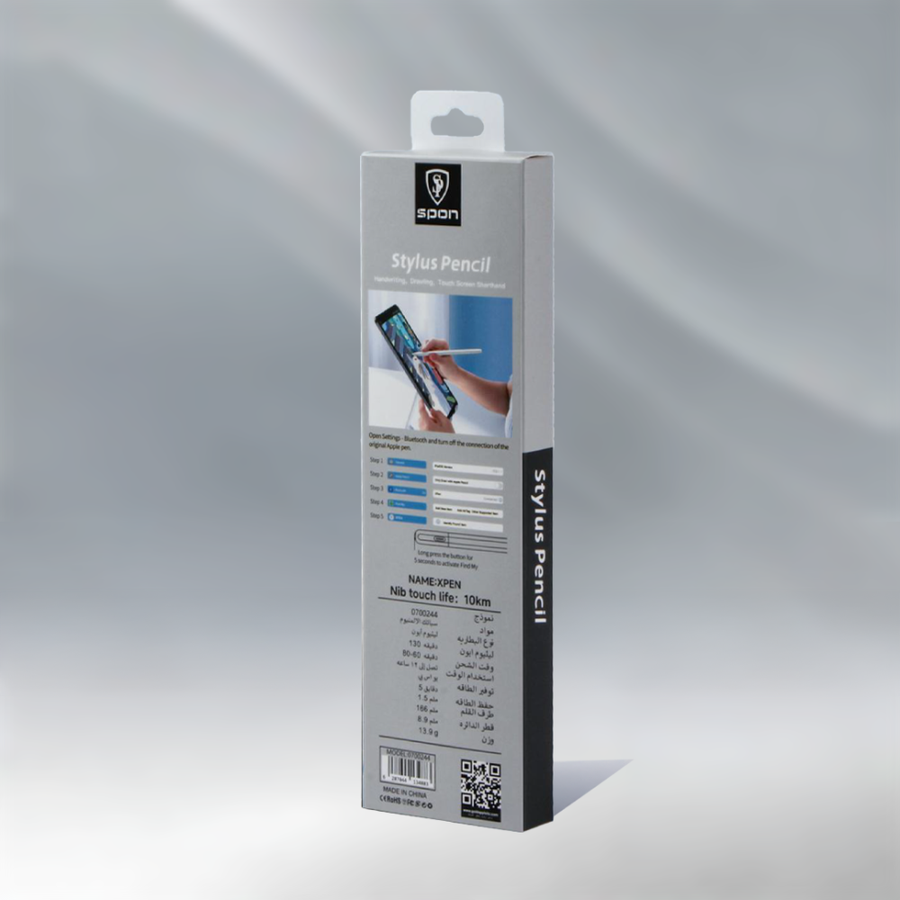 قلم لمس للايباد مع شاشة + خاصية التتبع