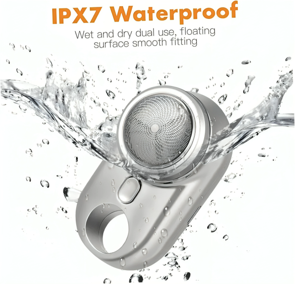 مكينة حلاقة وتنعيم كهربائية صغيرة محمولة