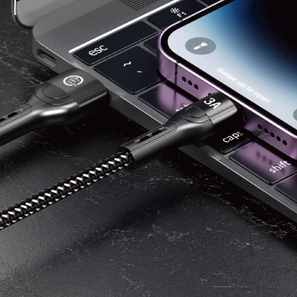 كيبل  USB/ايفون جولدن بلس 2 متر