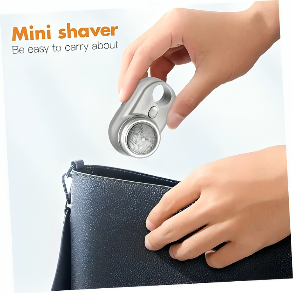 مكينة حلاقة وتنعيم كهربائية صغيرة محمولة