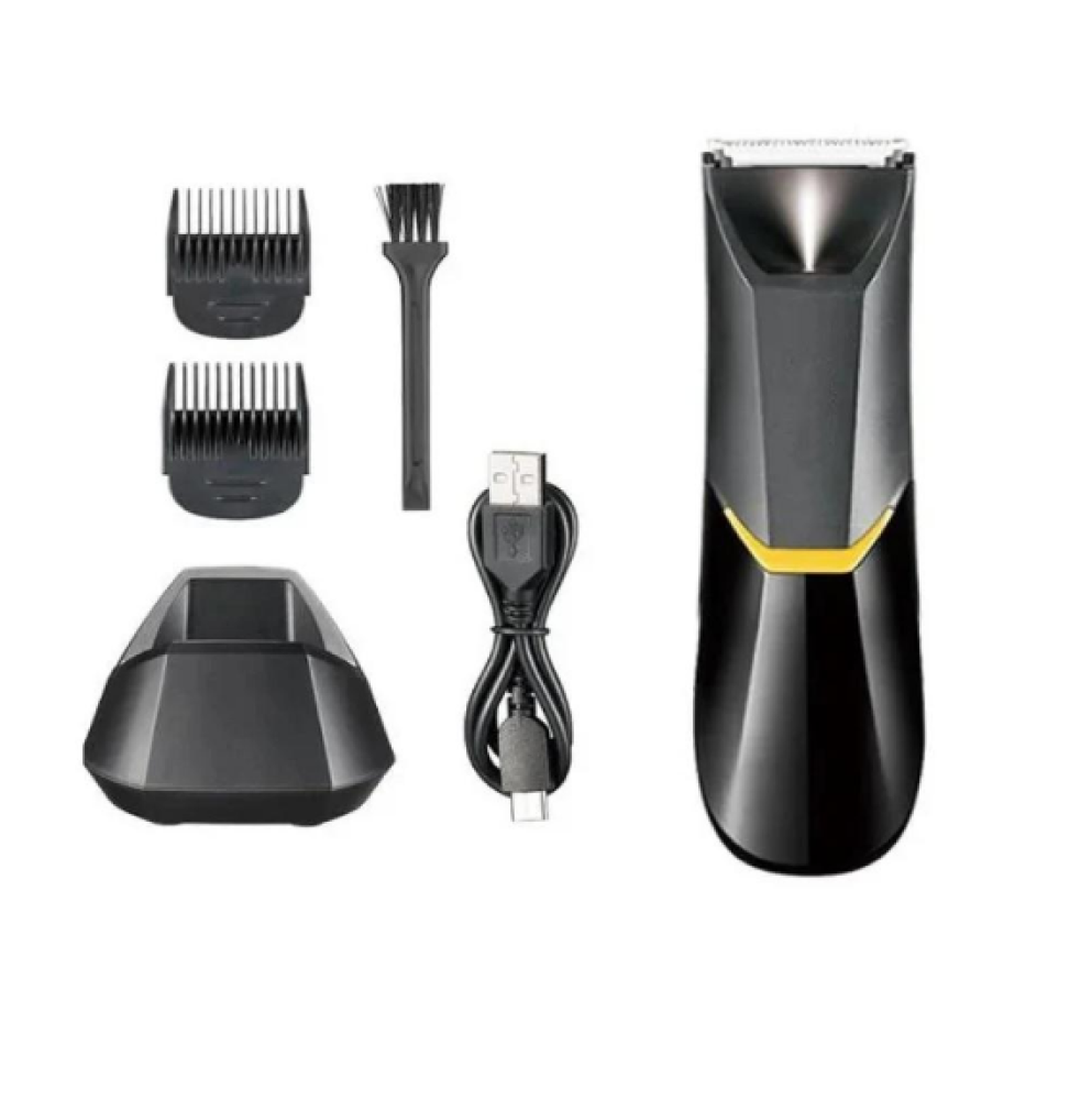 ماكينة حلاقة رجالي للشعر مقاومة للماء مع اعادة الشحن عبر منفذ USB
