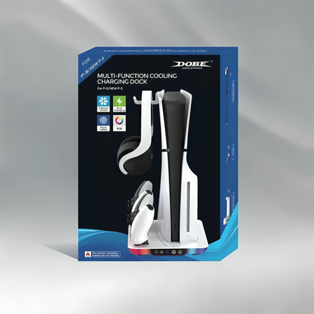 محطة تبريد وشحن لوحدة تحكم PS5