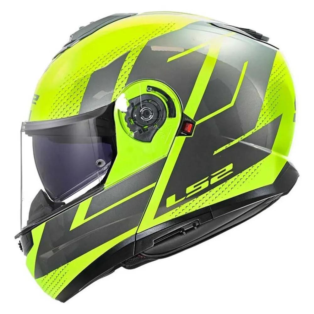 LS2 FF908 Strobe II Code modular helmet
