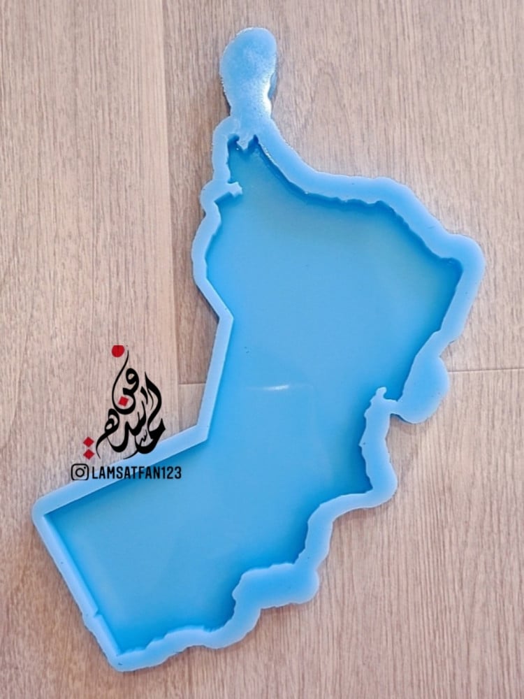 قالب خريطة سلطنة عمان