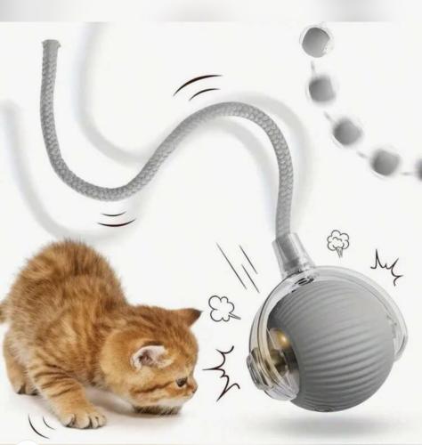 لعبة كره كهربائية تفاعليه يتم شحنها USB بعدة ألوان