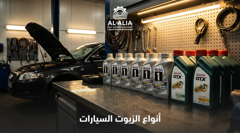أنواع الزيوت السيارات