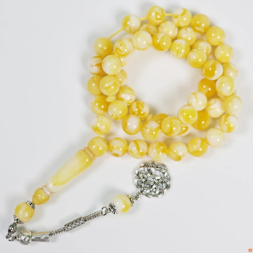 مسبحة  نمط الراتنج تسبيح مسلم اليدوية مسبحة 10 مللي متر 33