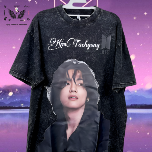 BTS Taehyung T shirt- تيشيرت تايهيونغ الوسيم