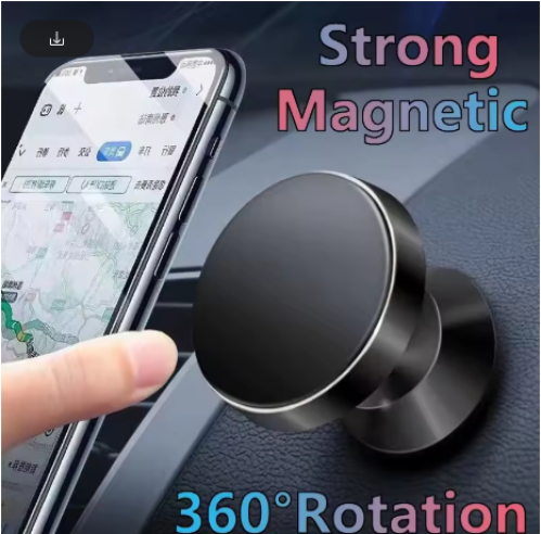 حامل هاتف السيارة المغناطيسي 360 ° حامل هاتف محمول...