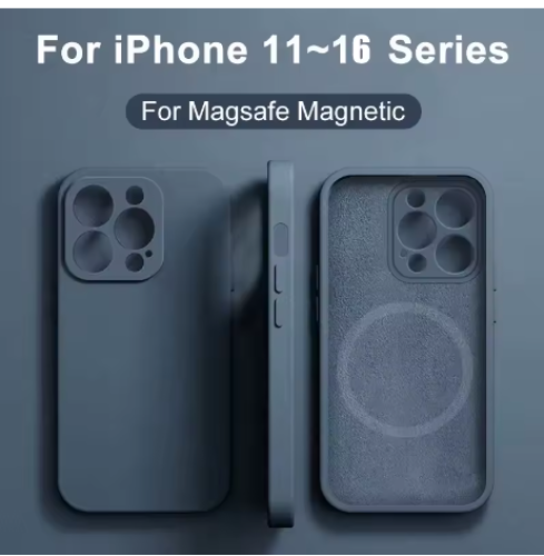 سيليكون سائل لحافظة For Magsafe المغناطيسية لهاتف...
