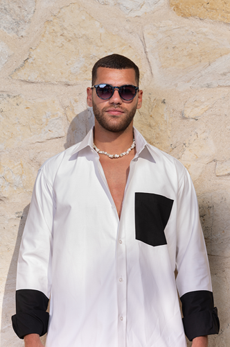 Black and White Shirt