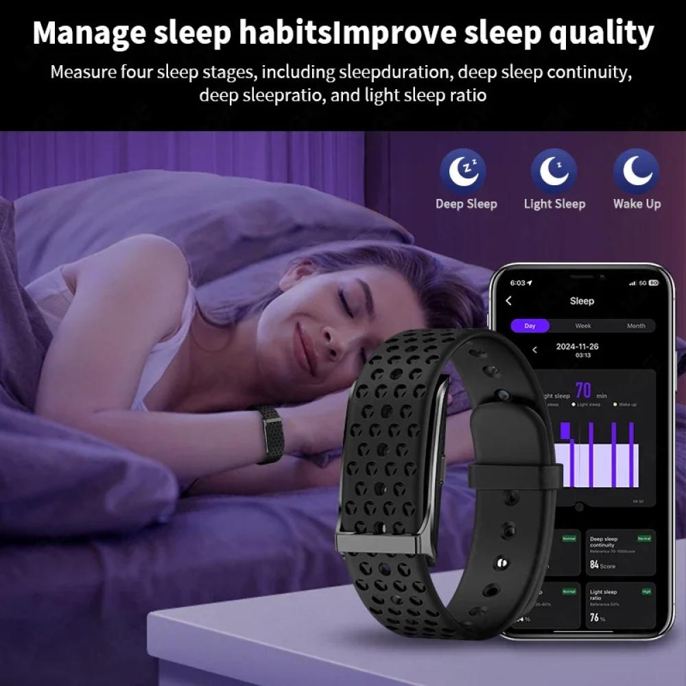 ساعة ذكية للرجال والنساء للياقة البدنية