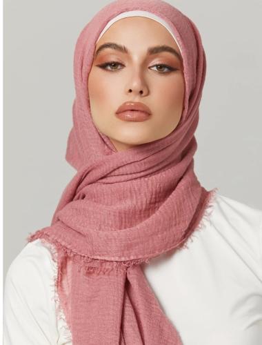 حجاب نسائي قماش ناعم