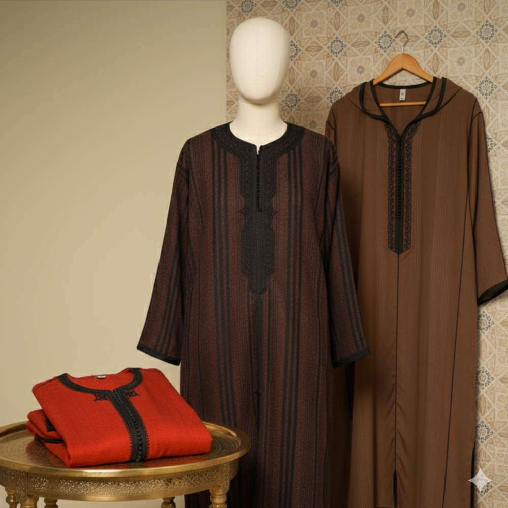 ثياب مغربية شتوية رجالية
