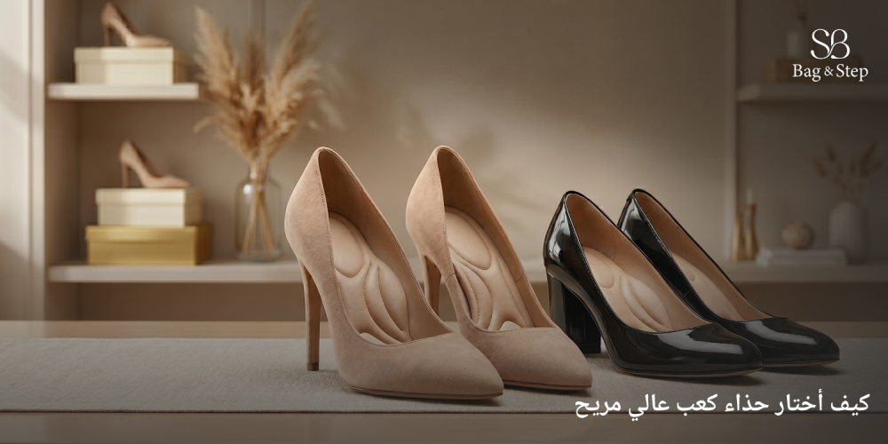 طريقة لبس الكعب بدون الم