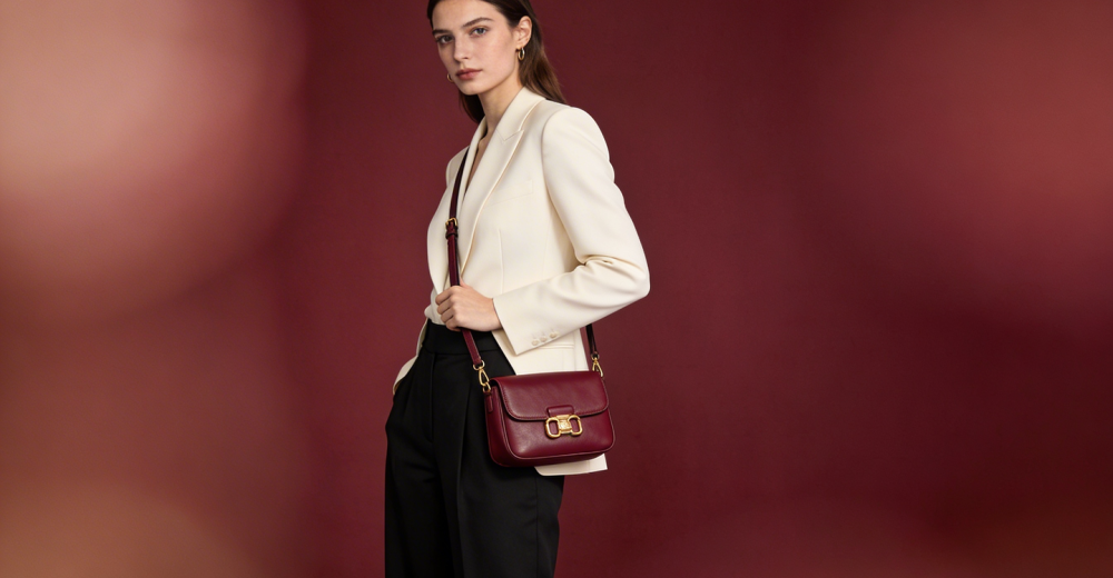 تنسيق الحقائب مع الملابس