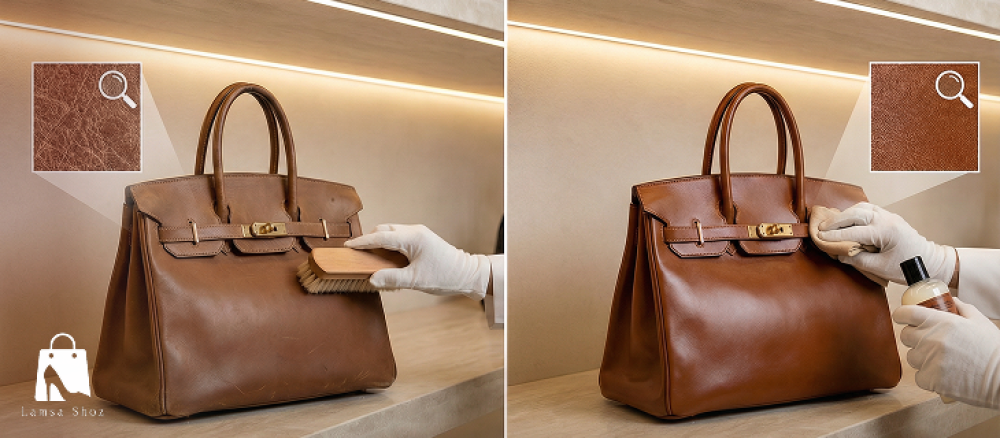 تجديد شنطة جلد