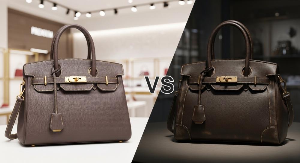 الفرق بين الشنط الاصليه والتقليد