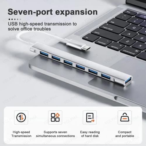 لوحة الوصل USB متعددة المنافذ