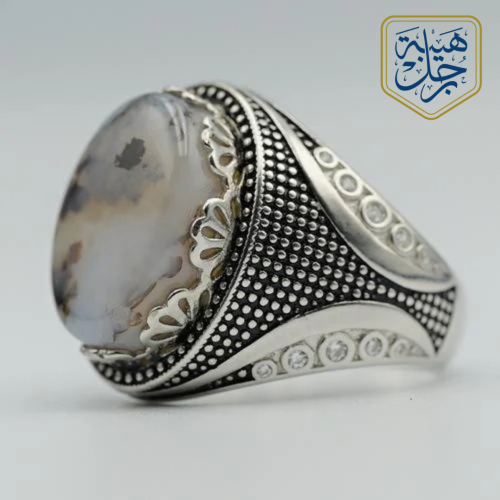 خاتم فضه عيار 925 شجري