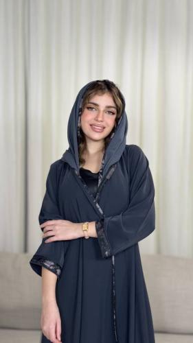 عباية لف بتدخيلة جاكار