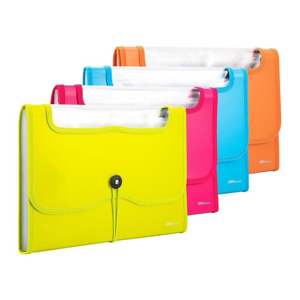 شنطة اوراق 13 جيب  DELI – A4