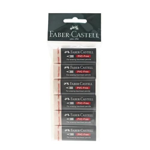 طقم محايات رصاص 6 حبات -FABER CASTELL