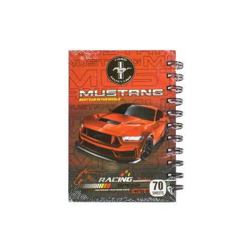 دفتر سلك نوته وسط MUSTANG A6