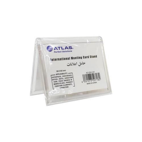 حامل إعلانات مثلث وجهين ATLAS - mm100×80