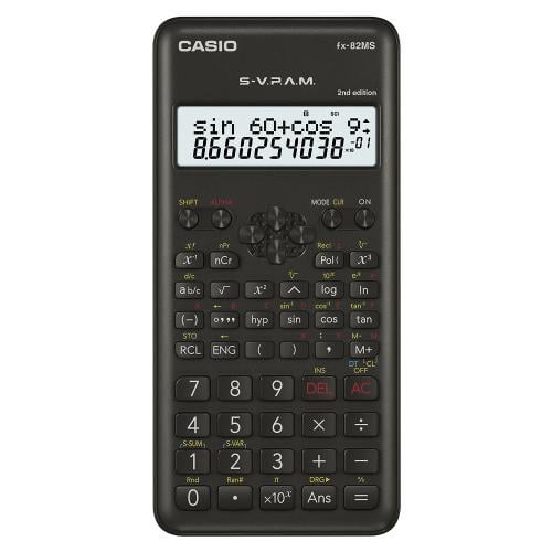 ألة حاسبة علمية أسود CASIO - FX-82MS