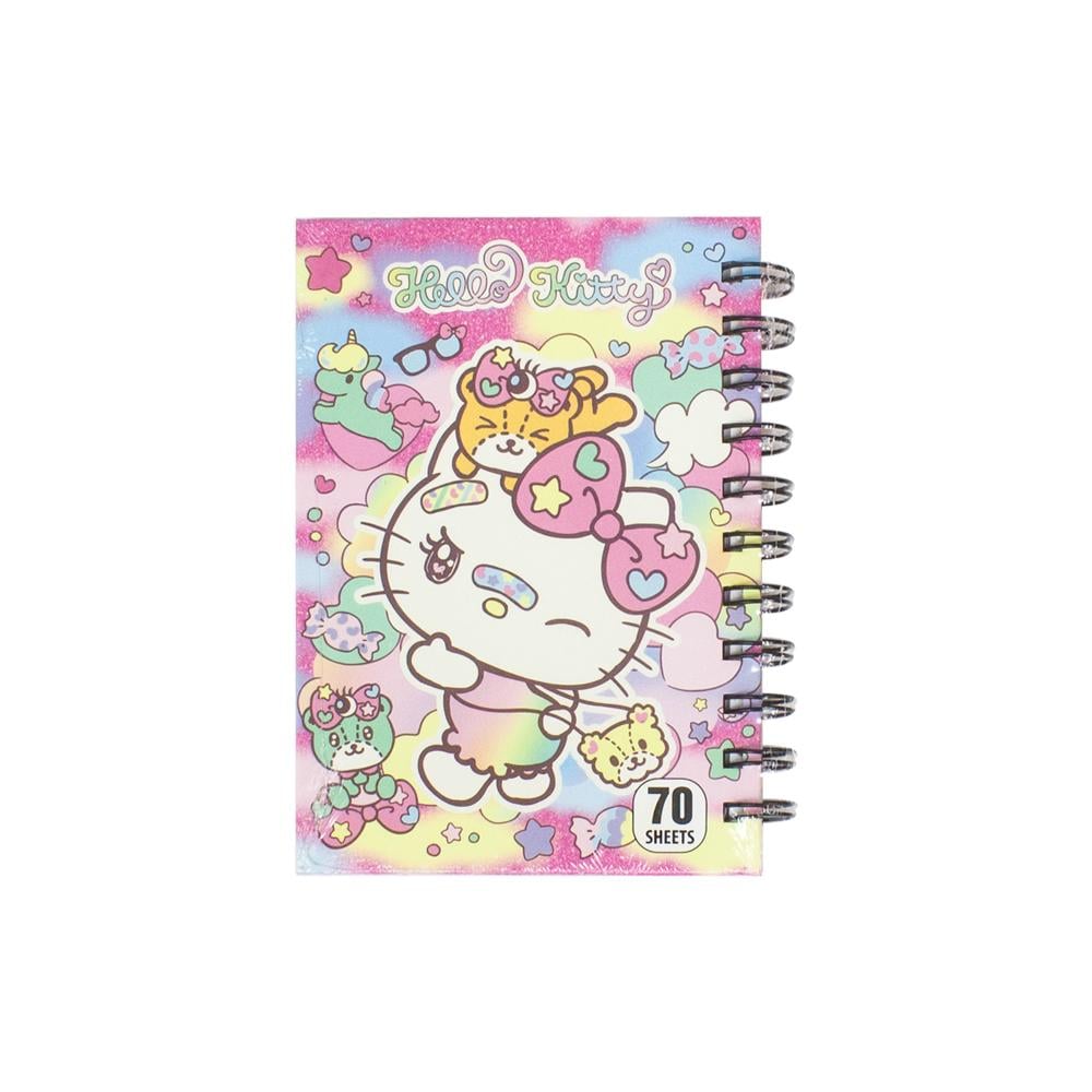 دفتر سلك نوته وسط  Hello Kitty A6