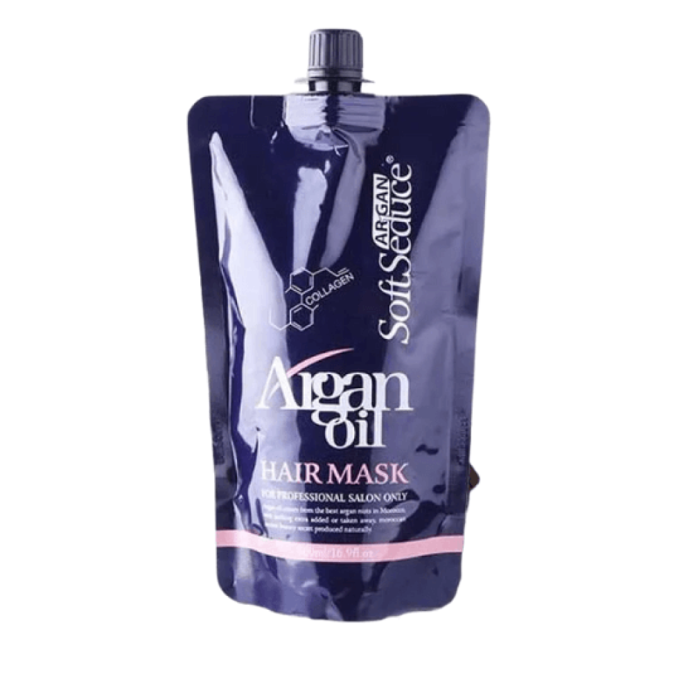 قناع عميق بعد البروتين بالكولاجين والأرجان لترميم وترطيب الشعر التالف