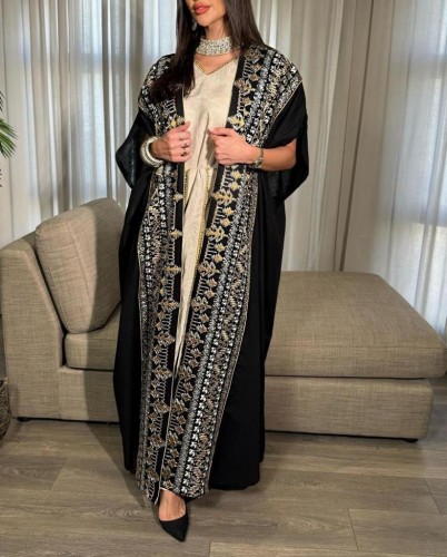 فستان رمضان القماش الداخلي باربي الجاكت جازانا تطر...