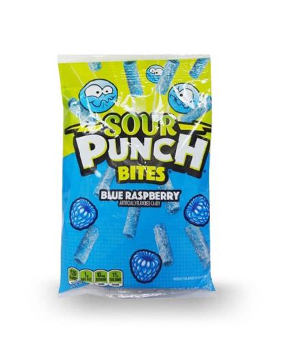 sour punch bites blue raspberry