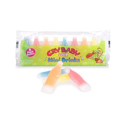 حلاوة شمع CRY BABY WAX BOTTLES 8 PC