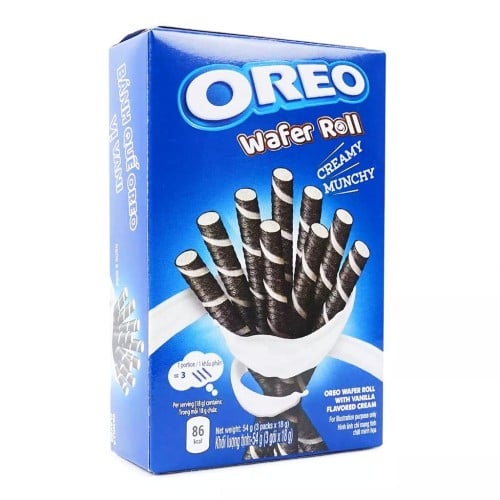 oreo wafer roll creamy munchy