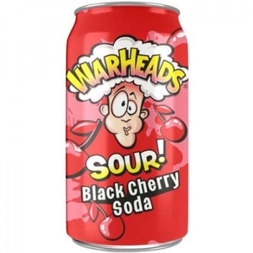 صودا حامض وارهيدز كرز اسود - Warheads Sour Black C...