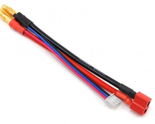 ProTek RC 2S Charge/Balance Adapter (T-Style Ultra Plug to 5mm Bullet Connector) for RC PTK-5324