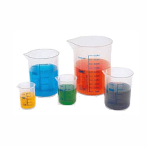أكواب بلاستيك مدرجة 5 قطع
